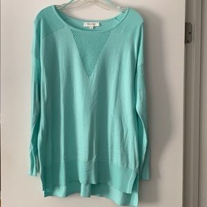 Robins egg blue sweater